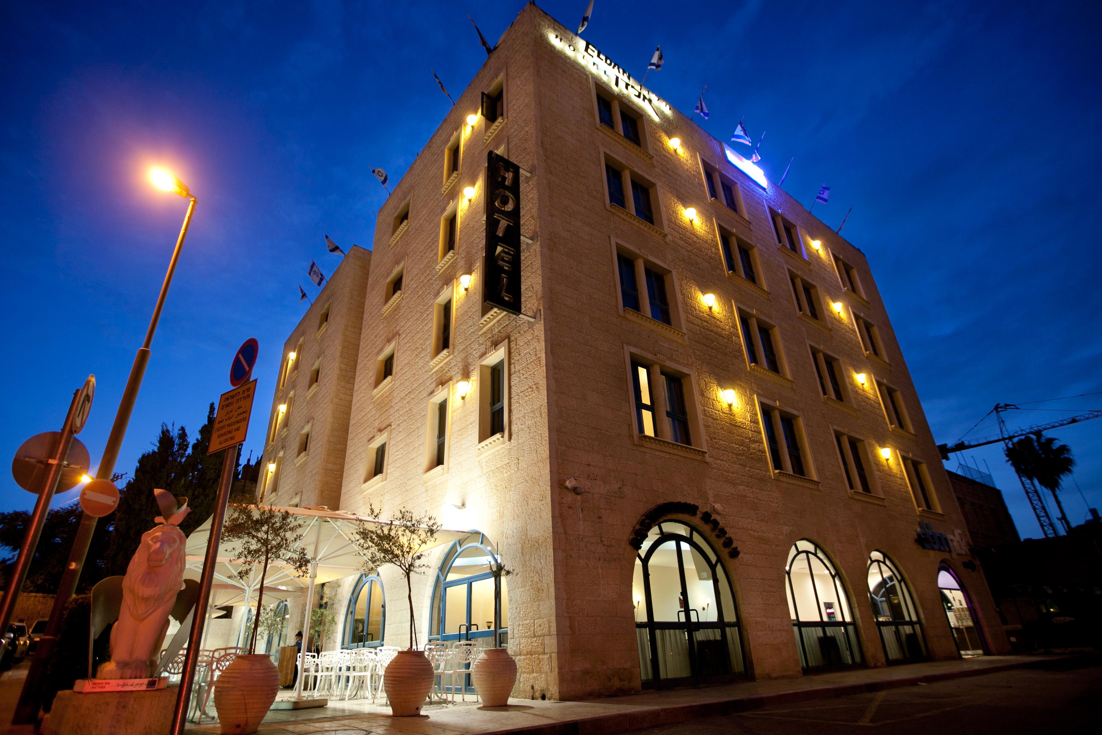 Eldan Hotel Ierusalim Exterior foto