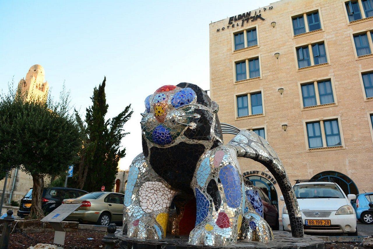 Eldan Hotel Ierusalim Exterior foto